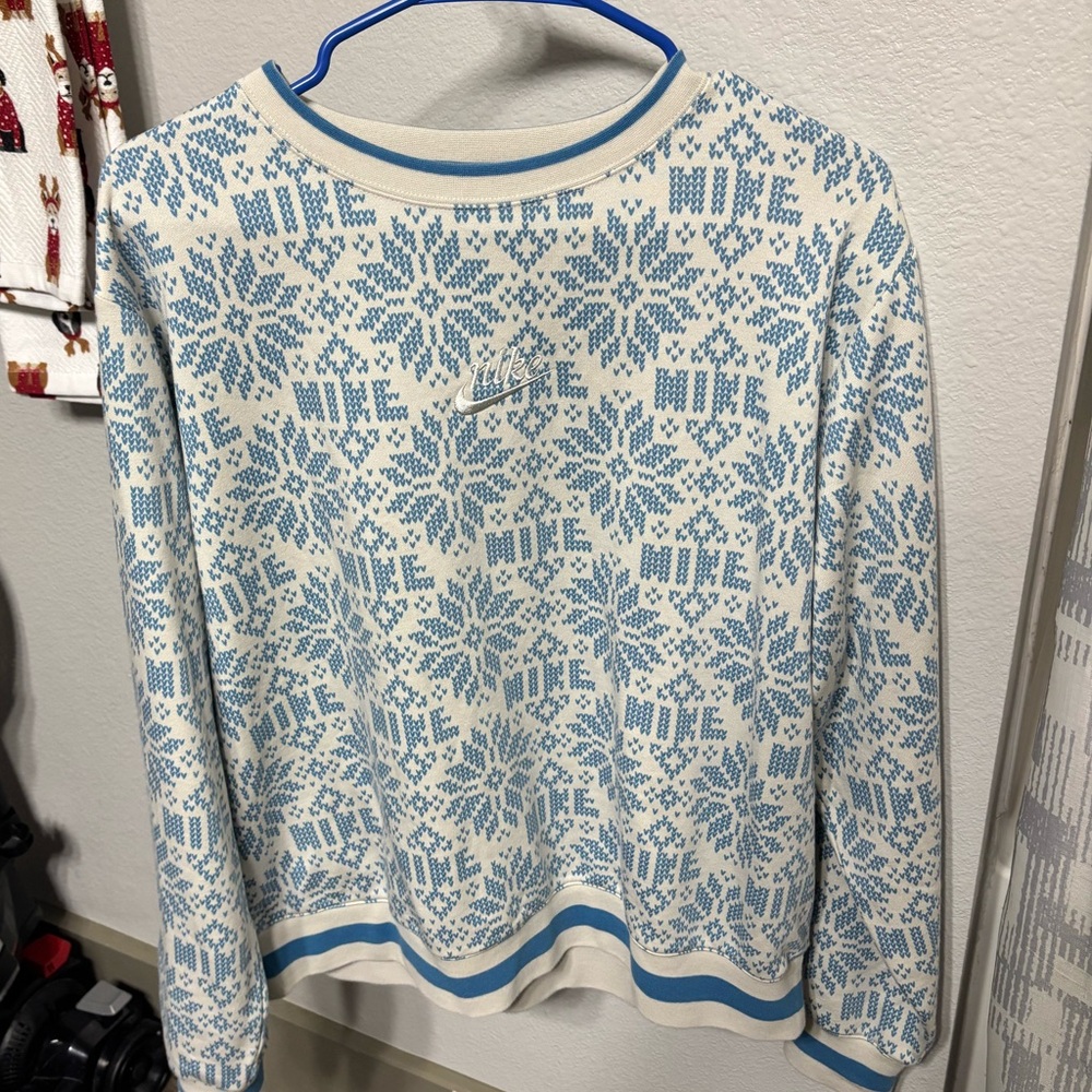 Nike christmas sweater